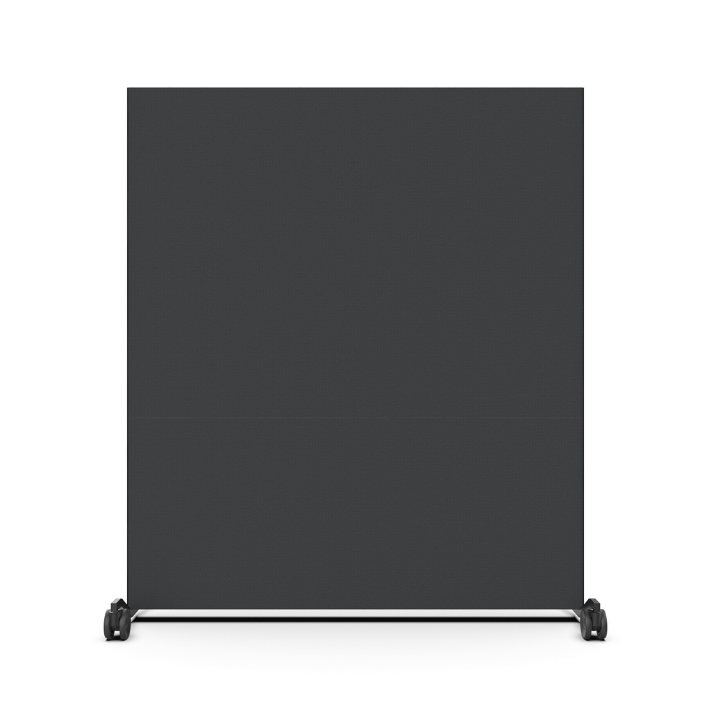 [42018] FlexWall Mobile Acoustic Absorber (Svart / Mörkt standardtyg)
